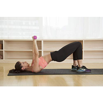 Neoprene Dumbbell Pairs by Day 1 Fitness – 3 Pounds