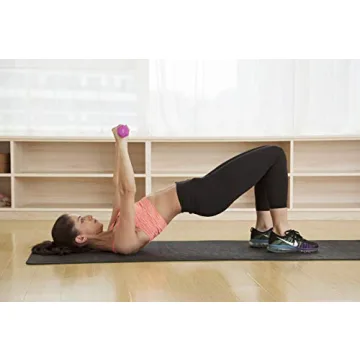 Neoprene Dumbbell Pairs by Day 1 Fitness – 3 Pounds