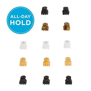 Goody Mini Claw Clips for Effortless Hair Styling