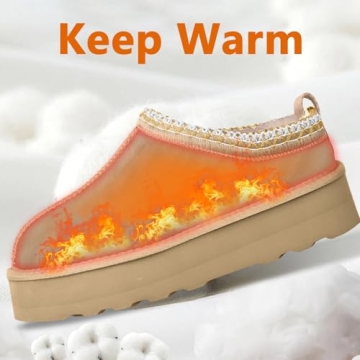 Cozy INPAKSA Women's Platform Mini Boots