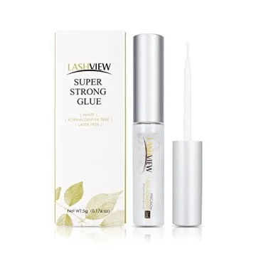 LASHVIEW Eyelash Glue: The Ultimate Sensitive Formula for Long-Lasting Lashes