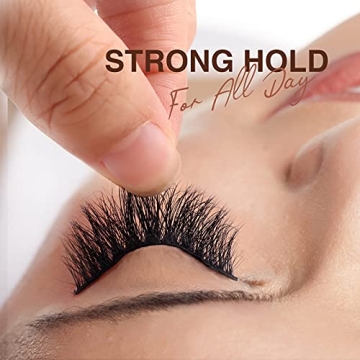 LASHVIEW Eyelash Glue: Waterproof, Strong Hold, Sensitive Formula