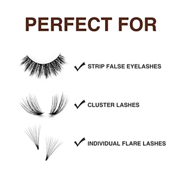 LASHVIEW Eyelash Glue: Waterproof, Strong Hold, Sensitive Formula