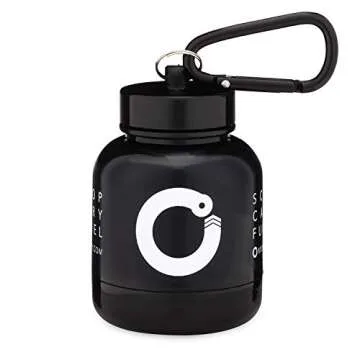 OnMyWhey - Protein Powder and Supplement Funnel Keychain, Portable to-Go Container for The Gym, Work...