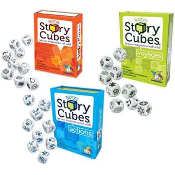 Rory's Story Cube Complete Set for Creative Storytelling