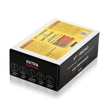 Starbond N/O-05 Odorless Thin, Premium CA Super Glue - Foam Safe INFILTRANT Plus Extra Bottles, Caps, and Microtips, 16 oz. (Bulk Size) (for 3D Printing, Woodturning, Hobby)