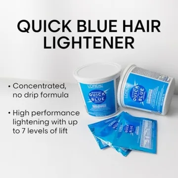 L'Oréal Technique Quick Blue High Performance Hair Bleach - 1 Pound