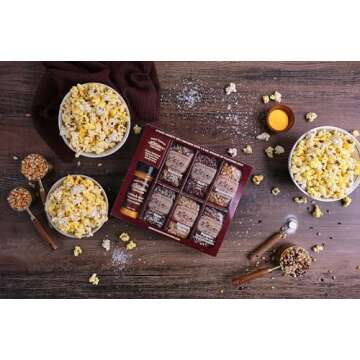 Amish Country Popcorn | Popcorn Kernel Variety Set with ButterSalt | 6-4 oz Bags | Old Fashioned, Non-GMO and Gluten Free