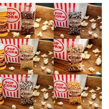 Amish Country Popcorn | Popcorn Kernel Variety Set with ButterSalt | 6-4 oz Bags | Old Fashioned, Non-GMO and Gluten Free