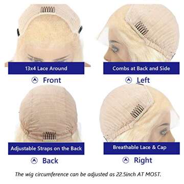 SUNYUON 613 Blonde Lace Wig for a Stunning Look