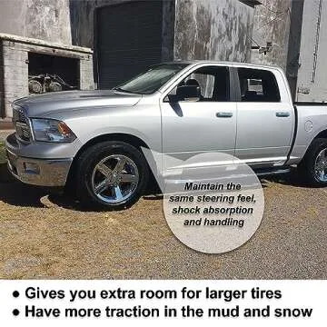 X AUTOHAUX 2 Inch Leveling Lift Kit for Dodge RAM Trucks