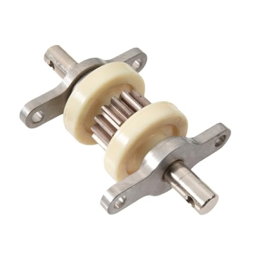 Lippert 324869 RV Slide-Out Standard Gear Pack Assembly 2.5" x 2.5", SILVER, WHITE