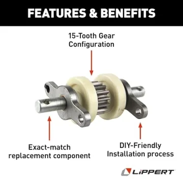 Lippert 324869 RV Slide-Out Gear Pack Assembly Replacement
