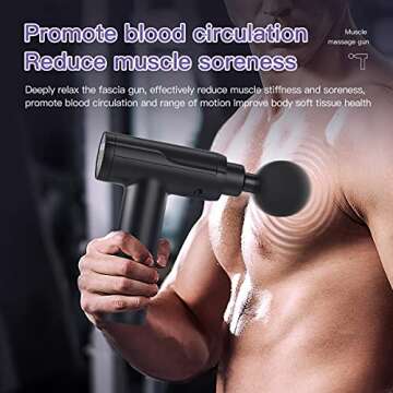 Rexin Scisfuture Massage Gun for Deep Tissue Relief