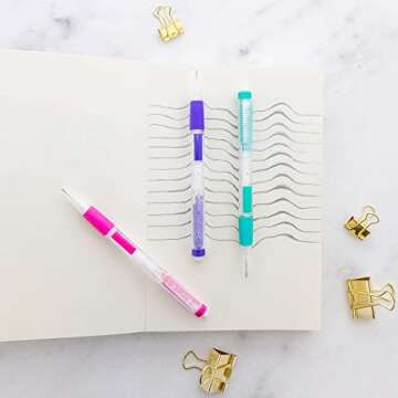 BAZIC Mechanical Pencil 0.5mm Crown, Soft Grip Latex Free Eraser, Smooth Writing Pencils Lead for Drafting Drawing Sketching (3/Pack), 2-Packs