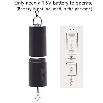FENELY Wind Spinner Motor for Kinetic Outdoor Displays