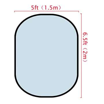 Kate Collapsible Backdrop Pop Up Backdrops Photo Folding Backdrop for Photoshoot, for Portrait Photo...