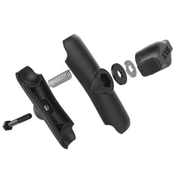 RAM Mounts RAM-B-201U Double Socket Arm (Medium) Compatible with RAM B Size 1" Ball Components