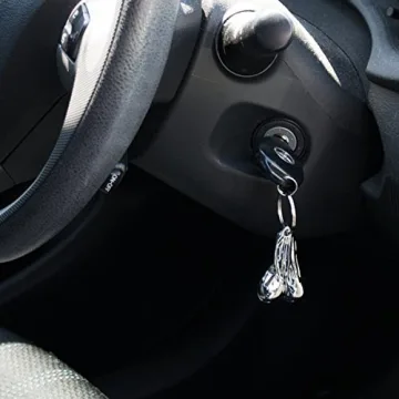 United Pacific Chrome Diecast Hanging Balls Key Chain Gag Gift