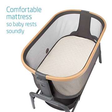 Maxi-Cosi Iora Bedside Bassinet, Essential Graphite