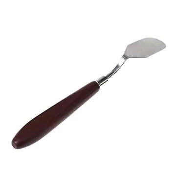 Anself 5pcs Stainless Steel Spatula Palette Knife Painting Mixing Scraper Set