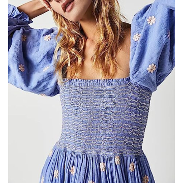 Chloefairy Women's Floral Maxi Dress - Comfort & Style