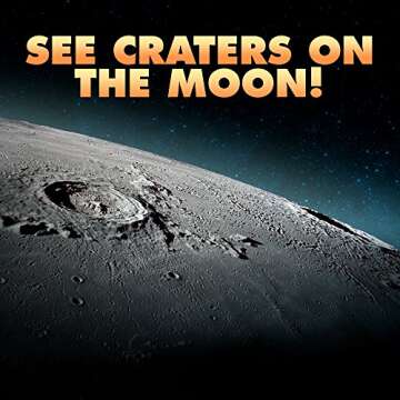 Discover with Dr. Cool Lunar Telescope for Kids – Explore The Moon and Its Craters, (2018 Release)
