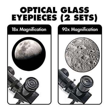 Discover with Dr. Cool Lunar Telescope for Kids – Explore The Moon and Its Craters, (2018 Release)