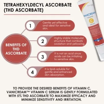 Vanicream Vitamin C Serum Sensitive Skin Care 1.2 Fl Oz