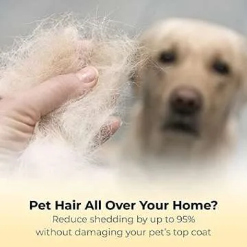 Thunderpaws D-Shedz Professional De-Shedding Tool for Pets