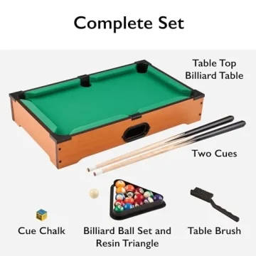 Compact Mainstreet Classics Mini Pool Game Set for All Ages