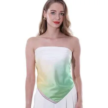 Luxurious RIIQIICHY Head Scarf - Silk-Like Softness, 35"