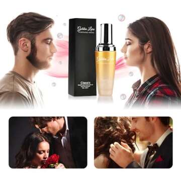 Golden Lure Pheromone Hair Oil, 80ml, Luodais Hair Oil, Luodais Classic Hair Serum, Leave-In Perfume...