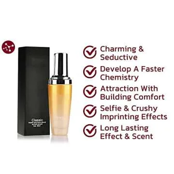 Golden Lure Pheromone Hair Oil, 80ml, Luodais Hair Oil, Luodais Classic Hair Serum, Leave-In Perfume Hair Care Oil (A-Elegant fragrance)