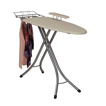 Mega Ironing Board with Sleeve Board and Adjustable Height