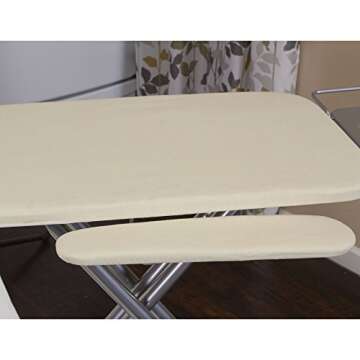 Mega Ironing Board with Sleeve Board and Adjustable Height