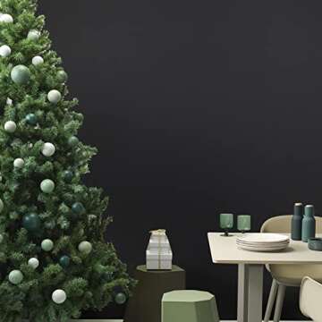 PracticalWs Black Wallpaper – Peel and Stick Vinyl for Easy Décor