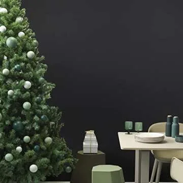 PracticalWs Black Wallpaper – Peel and Stick Vinyl for Easy Décor