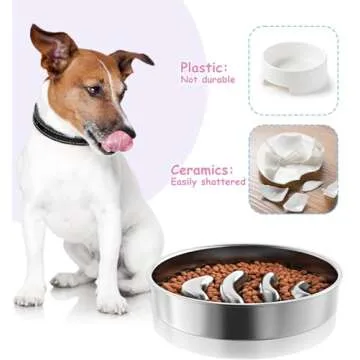 Codsmol Slow Feeder Dog Bowls for Healthy Eating
