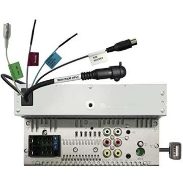 JVC KW-V660BT 6.8" Touchscreen DVD/CD Player with Bluetooth, Apple CarPlay, and Android Auto