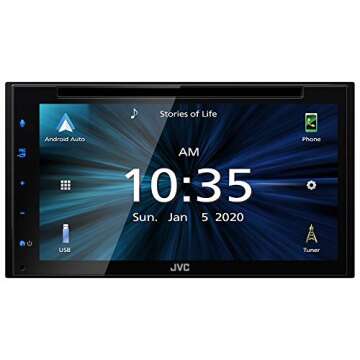 JVC KW-V660BT 6.8" Apple CarPlay Android Auto Receiver