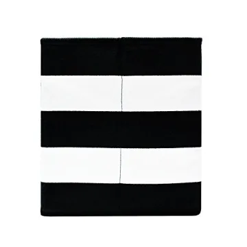 Foldable Black and White Storage Cube Baskets - Stylish and Durable
