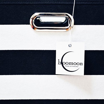 Foldable Black and White Storage Cube Baskets - Stylish and Durable