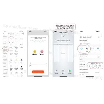 Homesupplier Smart Curtains, Remote Control Curtain Rod, WiFi Control, Compatible with Alexa, Google Home, Varied Length (13 ft Rod)