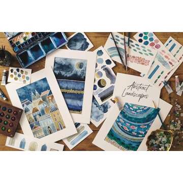 Creative Abstract Watercolor: The beginner's guide to expressive and imaginative painting