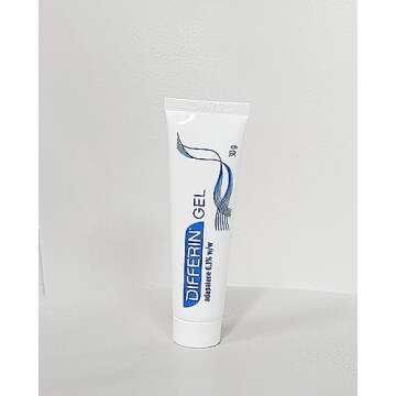 Differin Adapalene Gel 0.1% Acne Treatment for Clear Skin