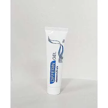 Differin Adapalene Gel 0.1% Acne Treatment for Clear Skin