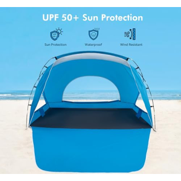 Calen Beach Tent with UPF 50+ UV Protection