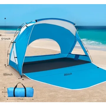Calen Beach Tent with UPF 50+ UV Protection