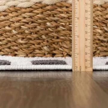 Hauteloom Tariffville Modern Animal Print Dalmatian Style Area Rug for Living Room, Bedroom, Kids Ro...